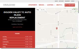 City Auto Glass website
