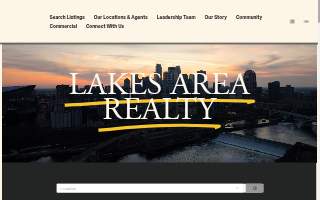 Lakes Area Realty of Golden Valley website