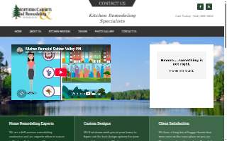 Northern Cabinets and Remodeling website