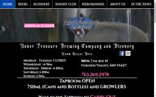 Under Pressure Brewing website