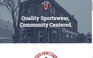 Valley Sports website