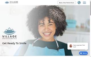 Village Orthodontics of Golden Valley website