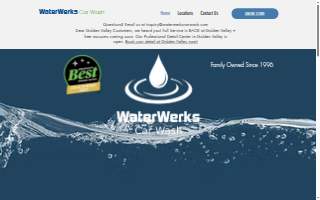 WaterWerks Car Wash of Golden Valley website