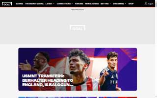 Goal Kick Soccer website