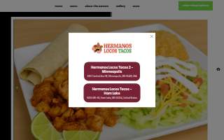 Hermanos Locos tacos website