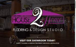 House2Home Flooring & Design Studio website