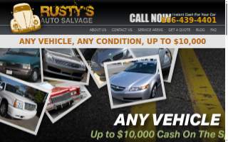 Junk Cars For Cash website