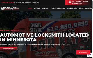 Quick Keys LLC of Ham Lake website