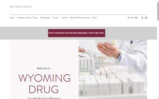 Wyoming Drug of Ham Lake website