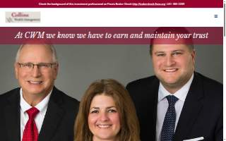 Collins Wealth Management of Hastings website