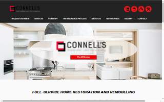 Connell's Restoration and Remodeling, LLC website