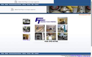 Finishing Touch Painting website