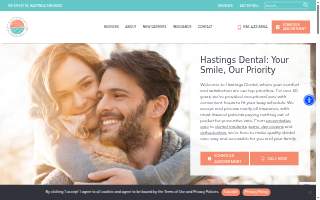 Hastings Dental website