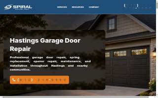 Hastings Garage Door Repair website