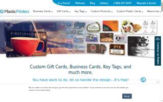 Plastic Printers website