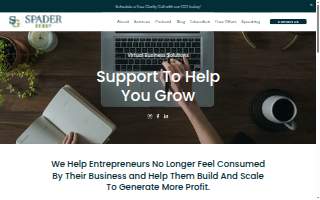 Spader Group website