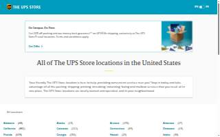 The UPS Store of Hastings website