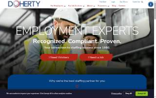 Doherty Staffing Solutions of Hibbing website