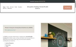 Integrative Healing MHS website