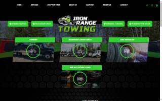 Iron Range Towing and Automotive website