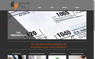 Jerulle CPA, LLC website