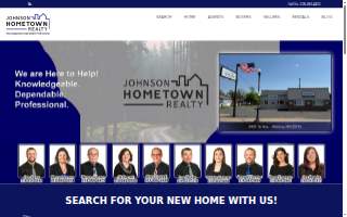 Johnson Hometown Realty website