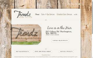 Trendz Hair Studio, LLC website