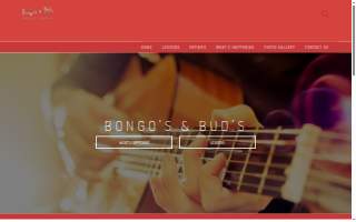 Bongo's & Bud's Music Center website