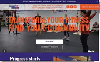 CrossFit Hopkins website