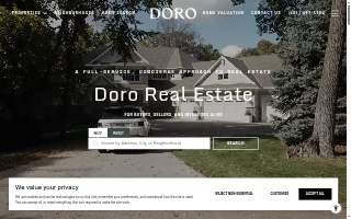 Doro Real Estate website