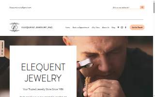 Elequent Jewelry Inc website