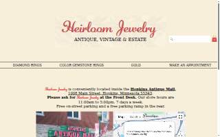 Heirloom Jewelry website