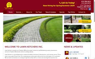 Lawn Ketchers website