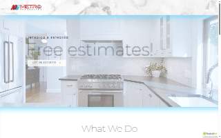Metro Remodeling MN website