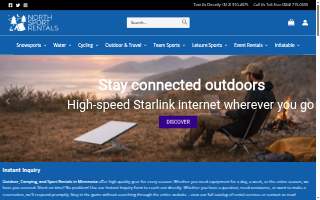 North Sport Rentals of Minnetonka website