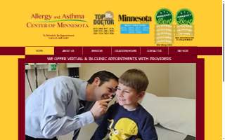 Allergy and Asthma Center of Minnesota website