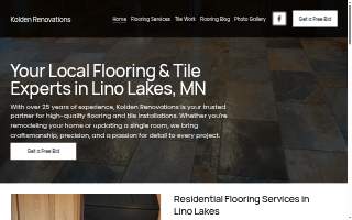 Kolden Renovations of Hugo website