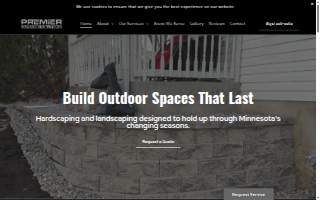 Premier Outdoor Solutions website