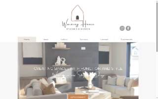 Warming House Staging and Design of Hugo website