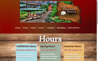 Wild Mountain Winery of Hugo website