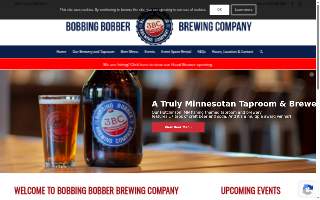 Bobbing Bobber Brewing Company website