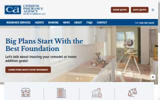 Citizens Insurance Agency of Hutchinson, LLC website