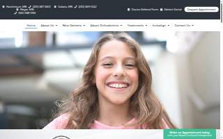Crow River Orthodontics website
