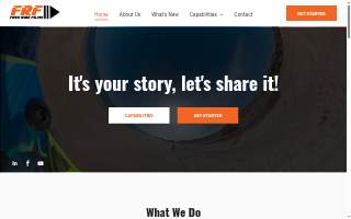 FRF Productions website