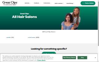 Great Clips of Ferndale website