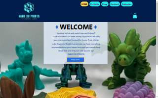 Nano 3D prints website