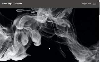 Cahill Vape & Tobacco website