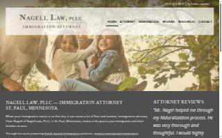Nagell Law, PLLC of Inver Grove Heights website