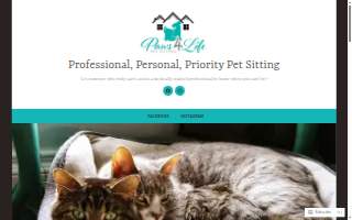 Paws4life petsitting of Inver Grove Heights website