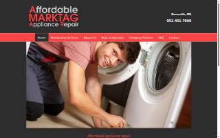 Affordable Marktag Appliance Repair of Lakeville website